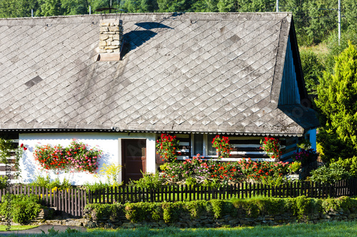 cottage with plants, Czech Republic #64561371