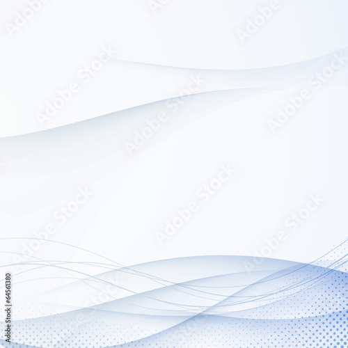 Blue folder abstract swoosh lines background