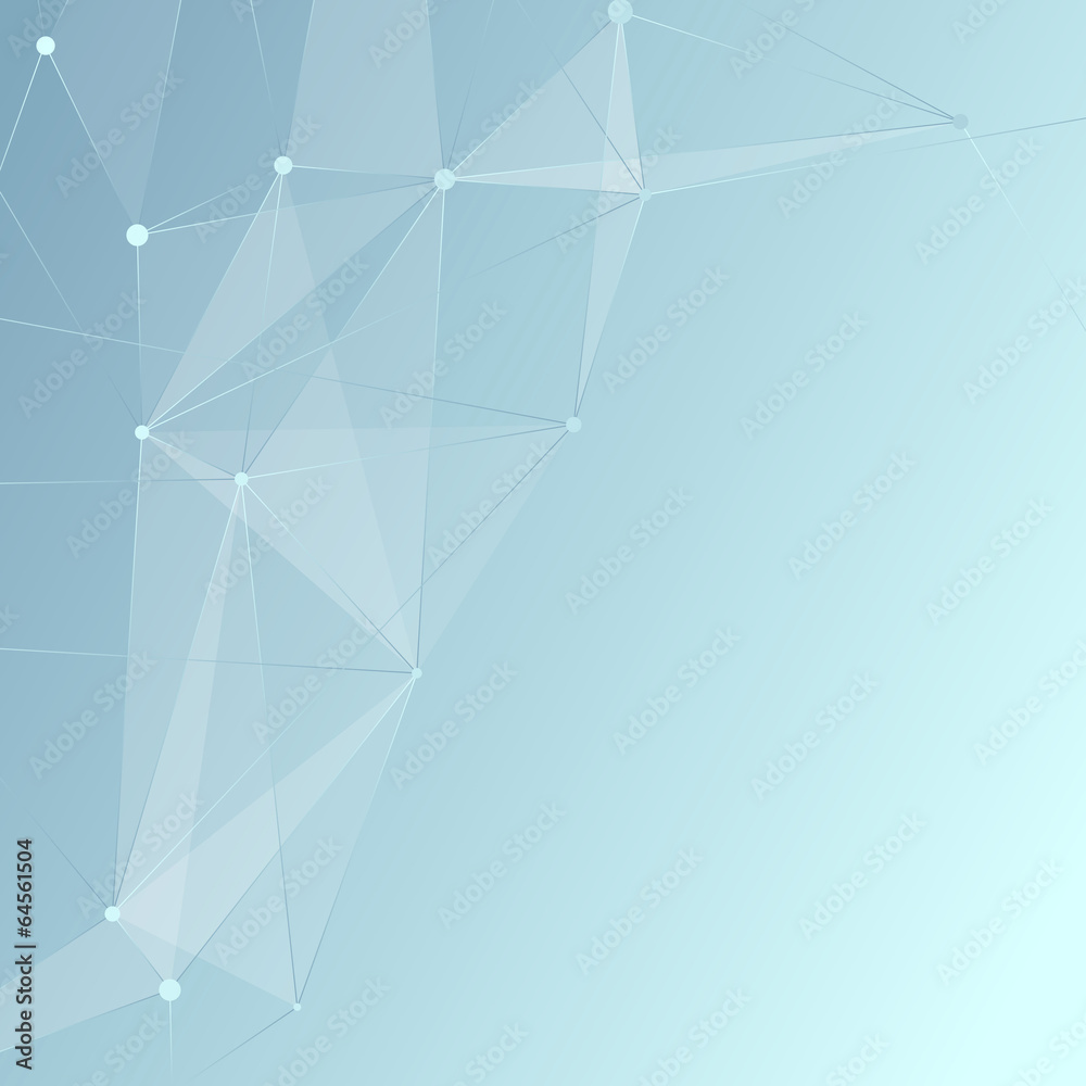 Modern connection background template - crystal Modern connection background template - crystal