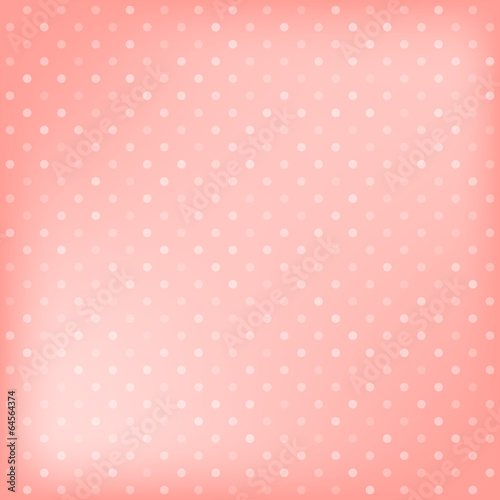 Polka dot pink background #64564374