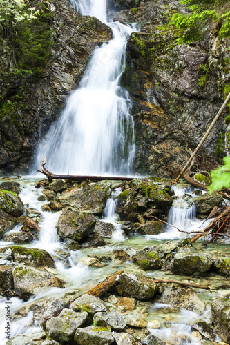 Dolny Nefcersky waterfall, Vysoke Tatry (High Tatras), Slovakia photo