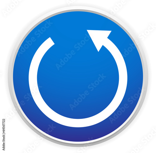 Circular arrow sign
