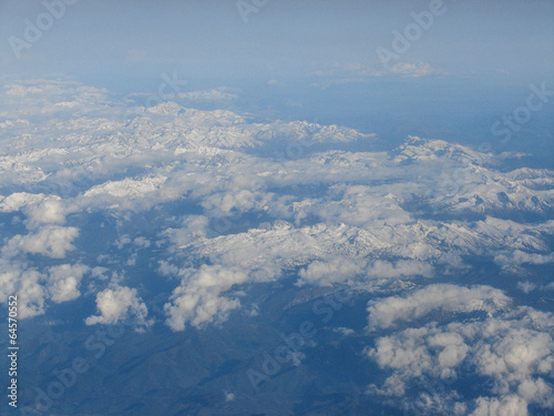 vue aerienne depuis avion © nono