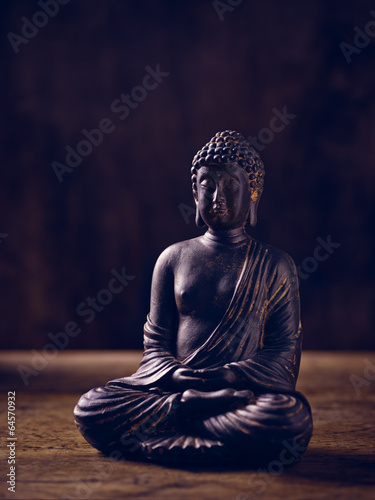 Buddha Skulptur Holz