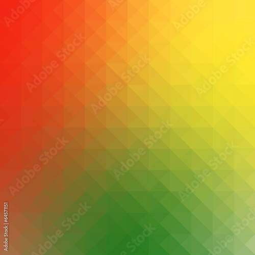 Geometric reggae background