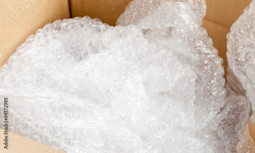 Obraz na płótnie Bubble wrap packaging