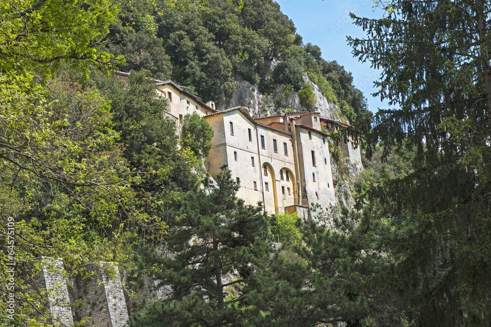 Kloster von Greccio, Rieti, Italien
