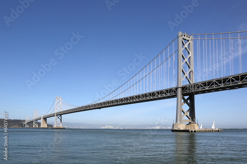 Fototapeta Naklejka Na Ścianę i Meble -  Oakland Bay Bridge in San Francisco