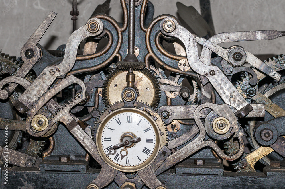 church clock machinery