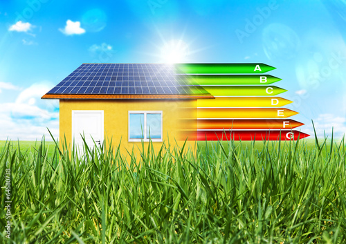 Enrgiesparhaus in der Wiese