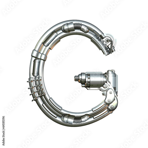 Alphabet technically, Letter G