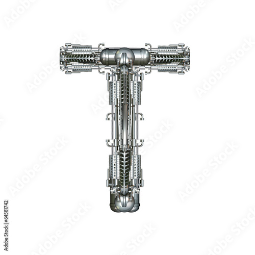 Alphabet technically, Letter T