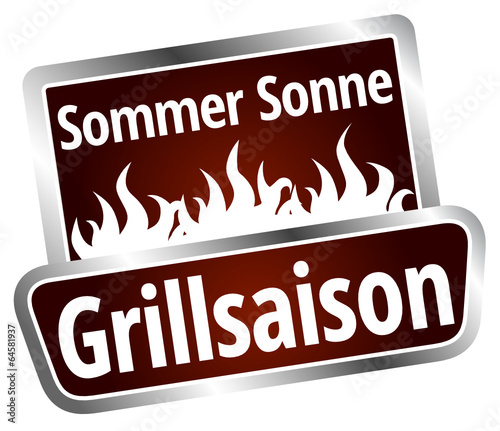 Sommer Sonne Grillsaison