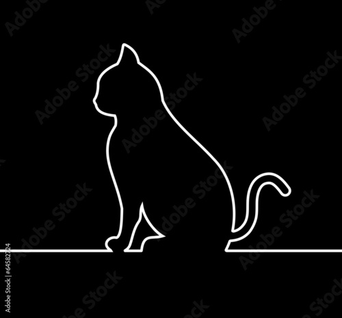 a black cat online
