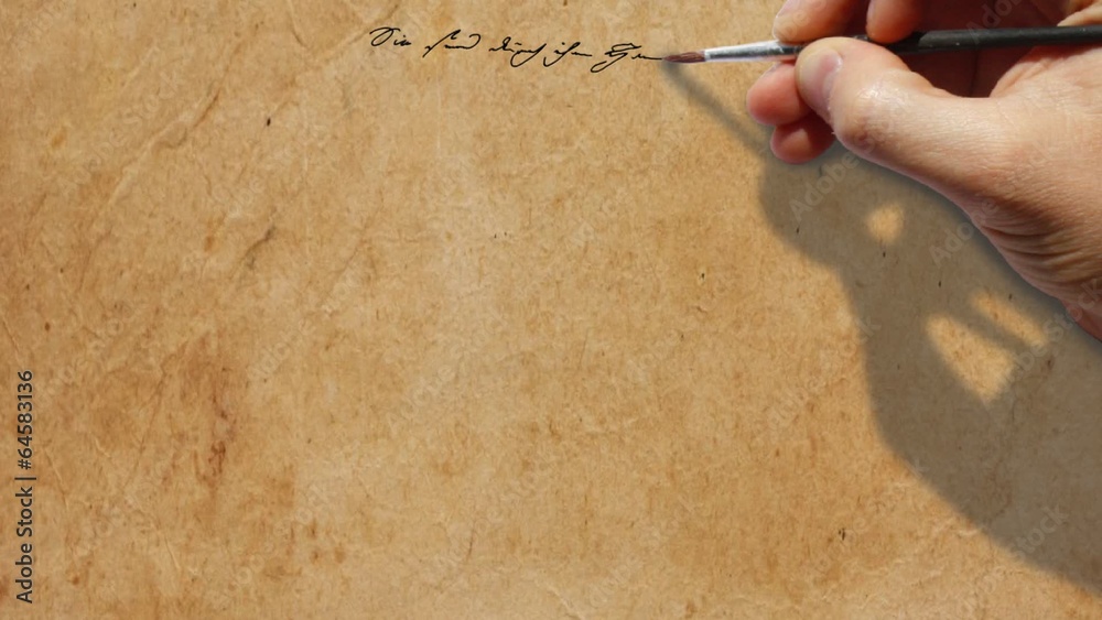 Handschrift schreiben antik Goethe Schrift alt alte