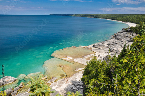 Bruce Pensinsula in summer time, Ontario, Canada photo