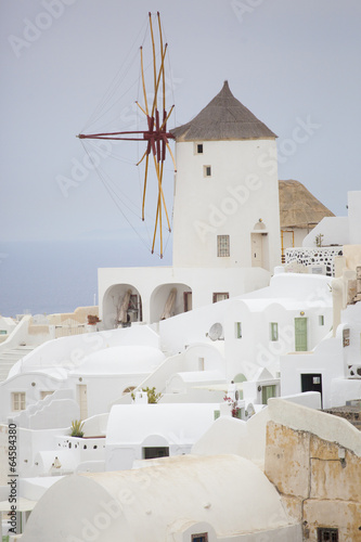 santorini landscape