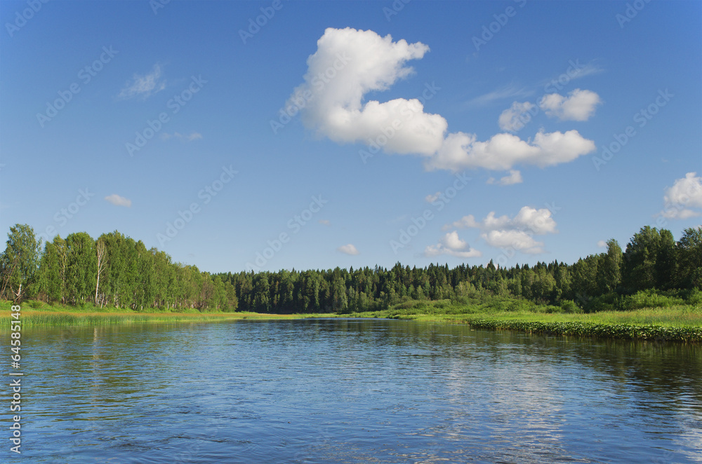 Chusovaya river