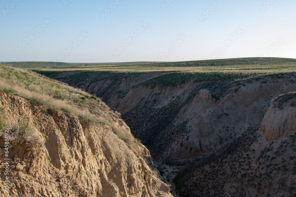 Obraz premium Pass the steppe Malaysary