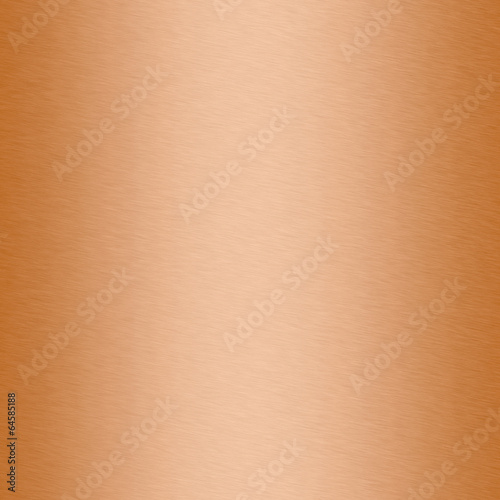 Metal background or texture of brushed copper plate