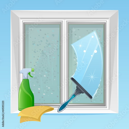 Cleaning window