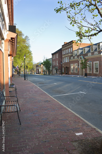 Old Town Warrenton, Warrenton Virginia in Fauquier County
