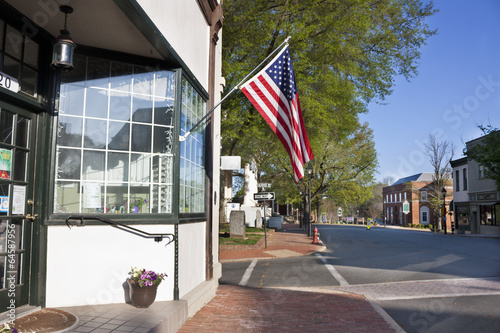 Street in Warrenton Virginia