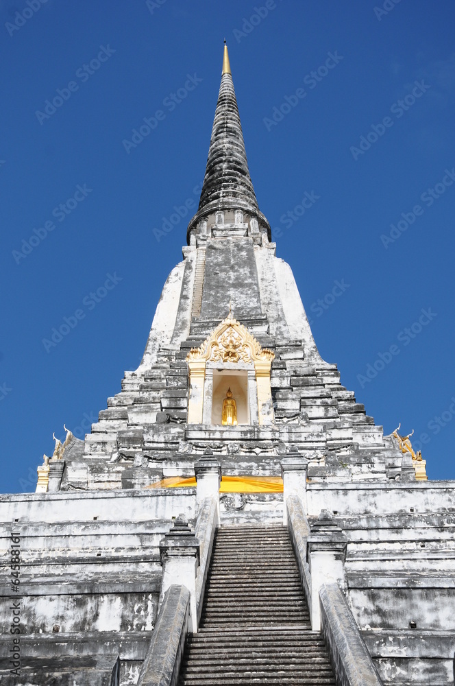 Fototapeta premium wat Phukhao Thong, temple in Ayutthaya , Thailand