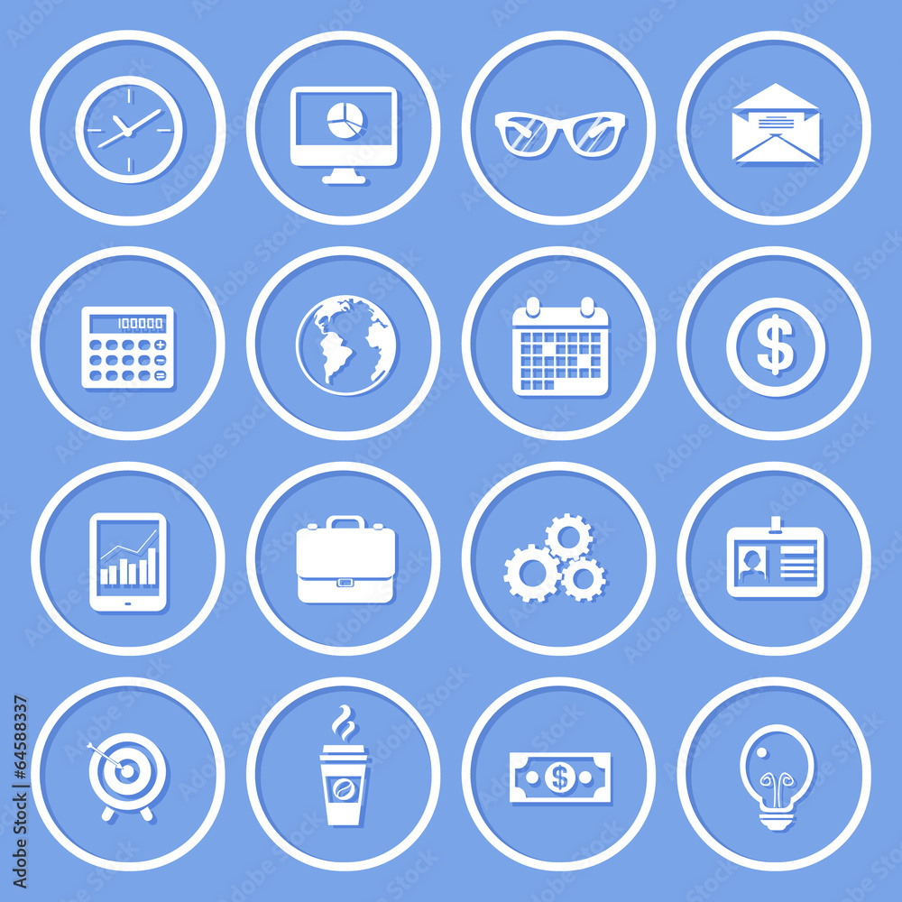 Business Paper Icons