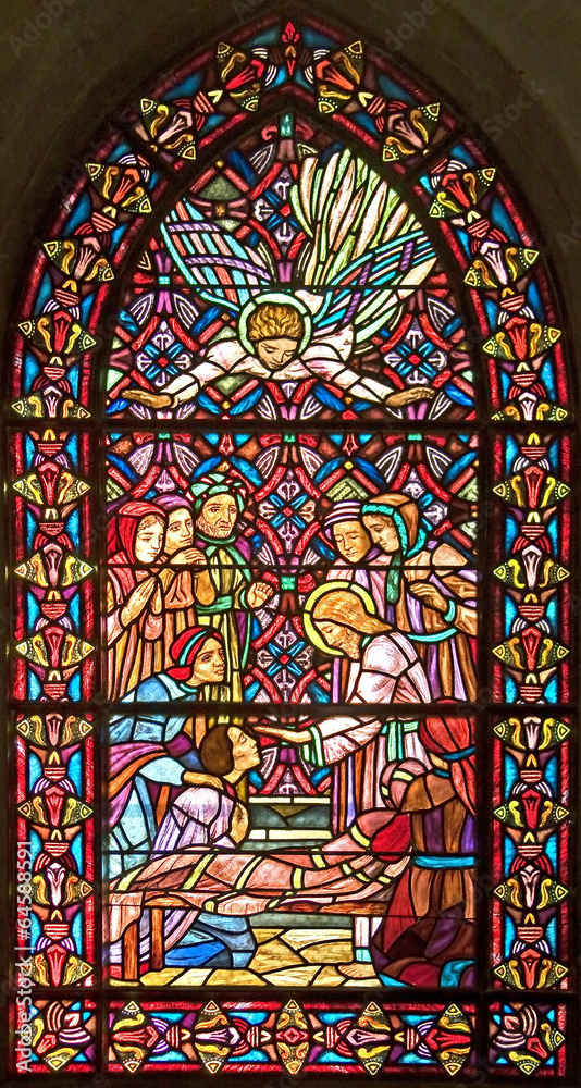 Stained-glass window