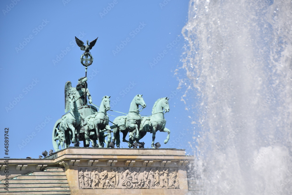 Obraz premium Brandenburgertor in Berlin