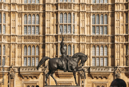 Obraz na plátně King Richard the Lionheart in London, united Kingdom