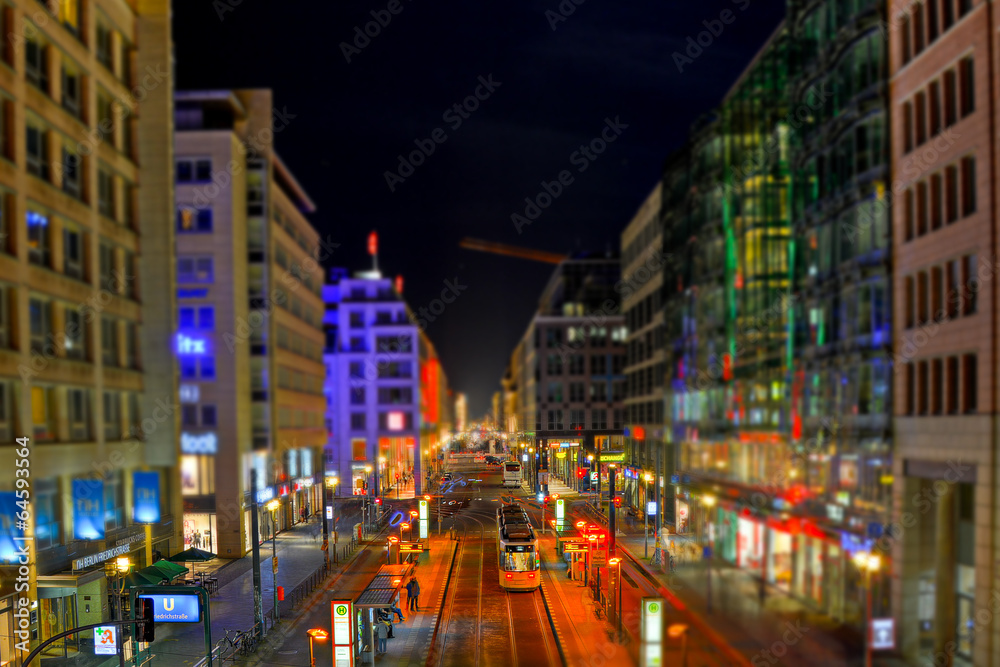 Fototapeta premium Berlin Friedrichstraße