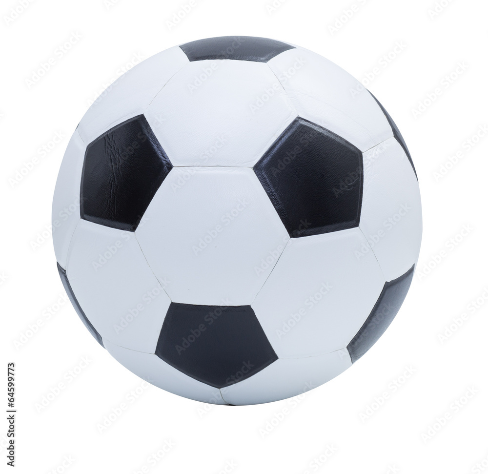 Fototapeta premium Soccer ball isolated on white background