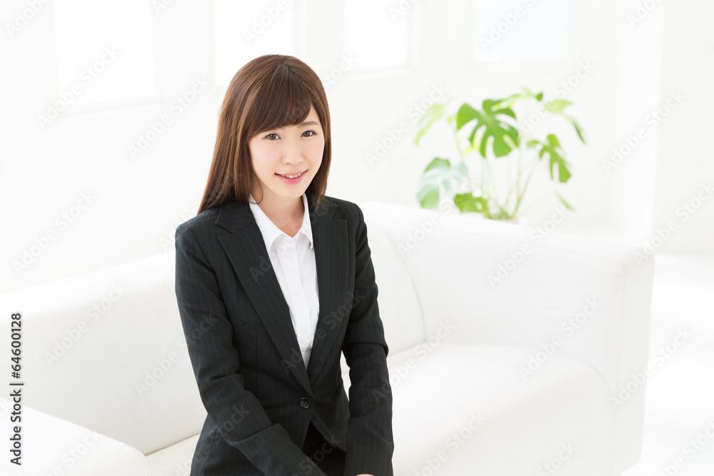 笑顔の女性 ビジネス 笑顔の女性 ビジネス