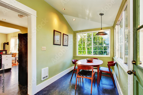 Small dining area