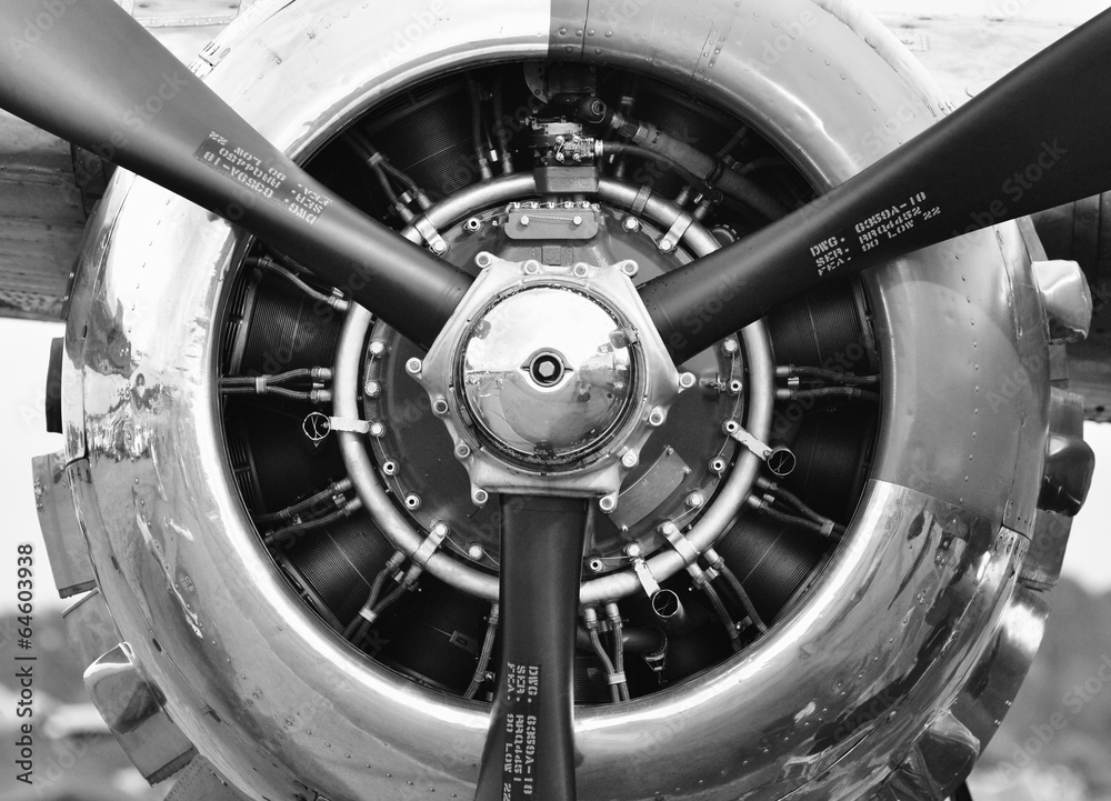 Airplane Propeller Engine