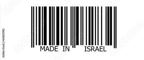 Made in Israel on barcode