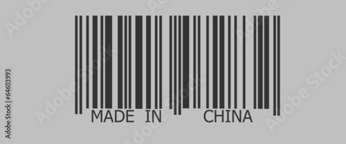 Made in China on barcode