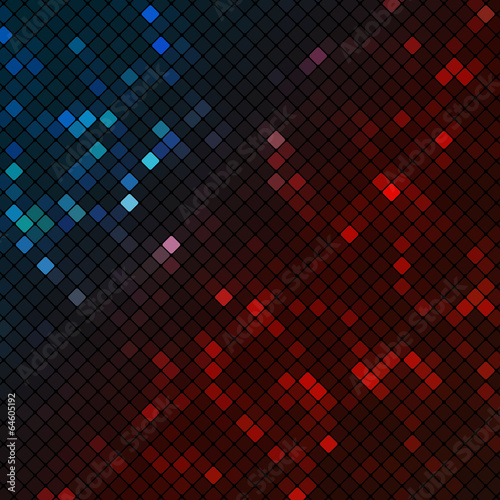 Abstract Geometrical Multicolored Background