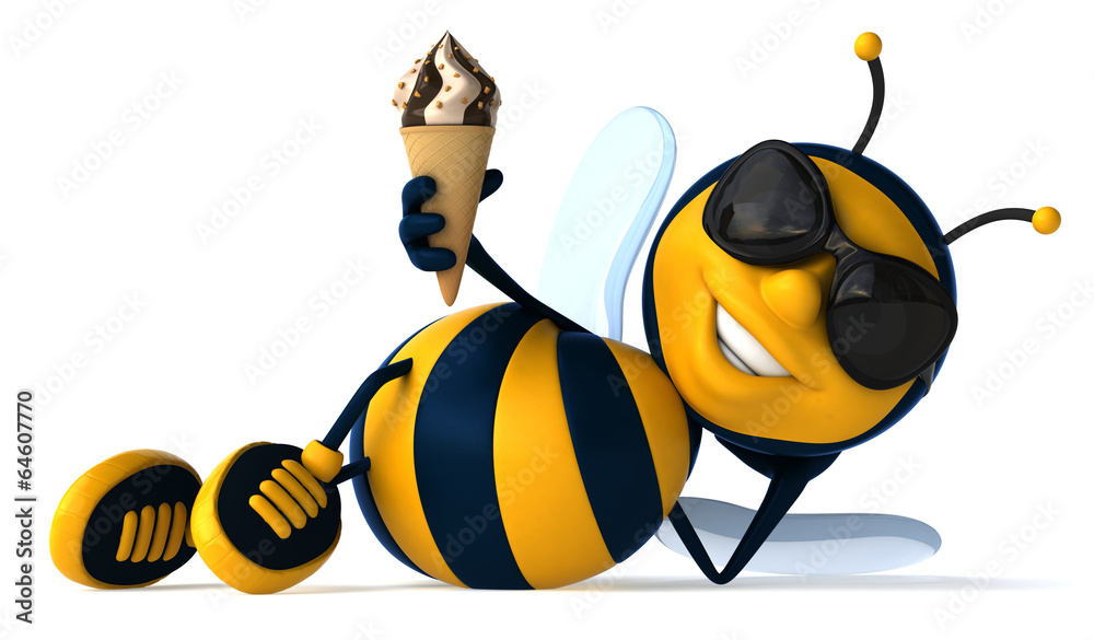 Bee - obrazy, fototapety, plakaty 