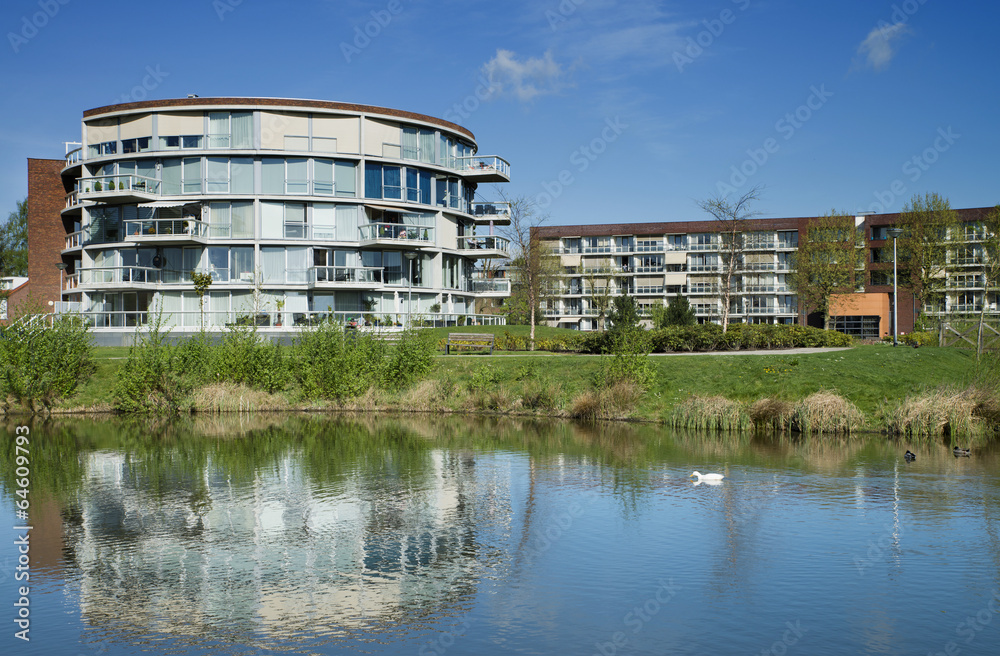 Obraz premium apartment buildings