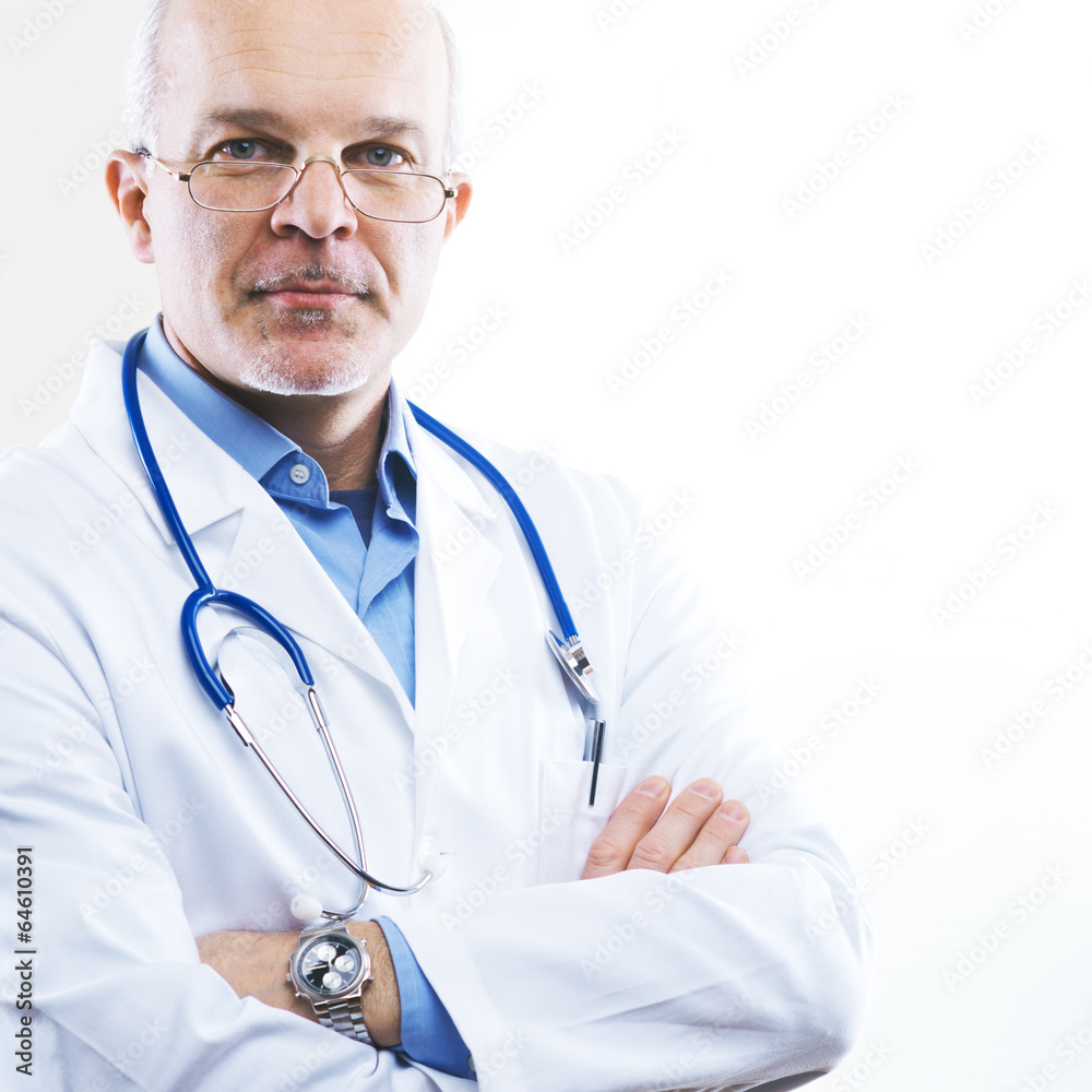 Senior doctor portrait Senior doctor portrait