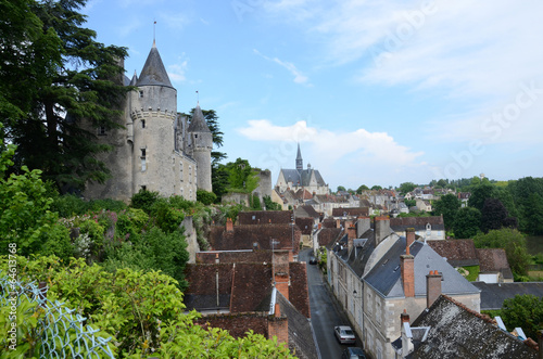 Castle of Montresor in the Loire Valley, France photo