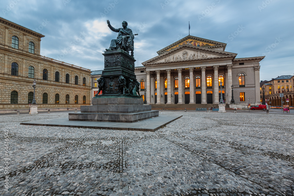 The National Theatre of Munich, Located at Max-Joseph-Platz Squa
