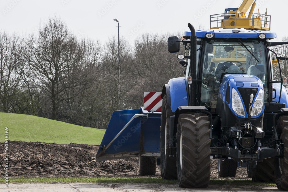 Obraz premium agricultural machinery