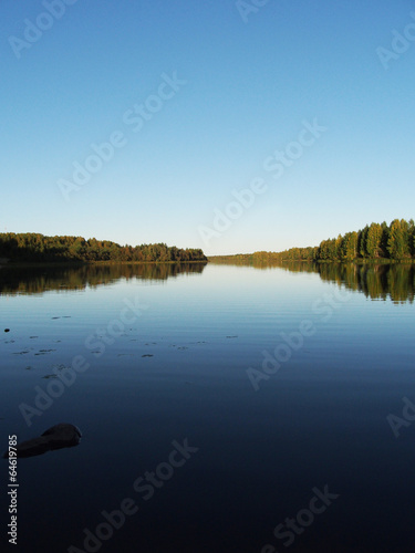 Lake in the summer