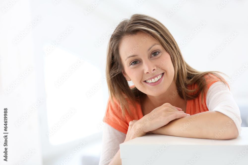 Portrait of attractive young woman Portrait of attractive young woman