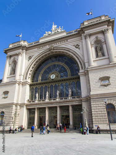 Budapesht , Hungary . Keleti Train Station photo