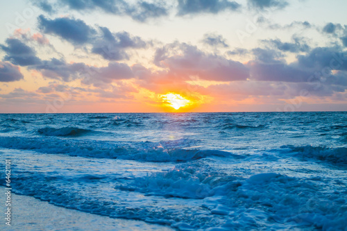 Sonnenuntergang an der Nordsee